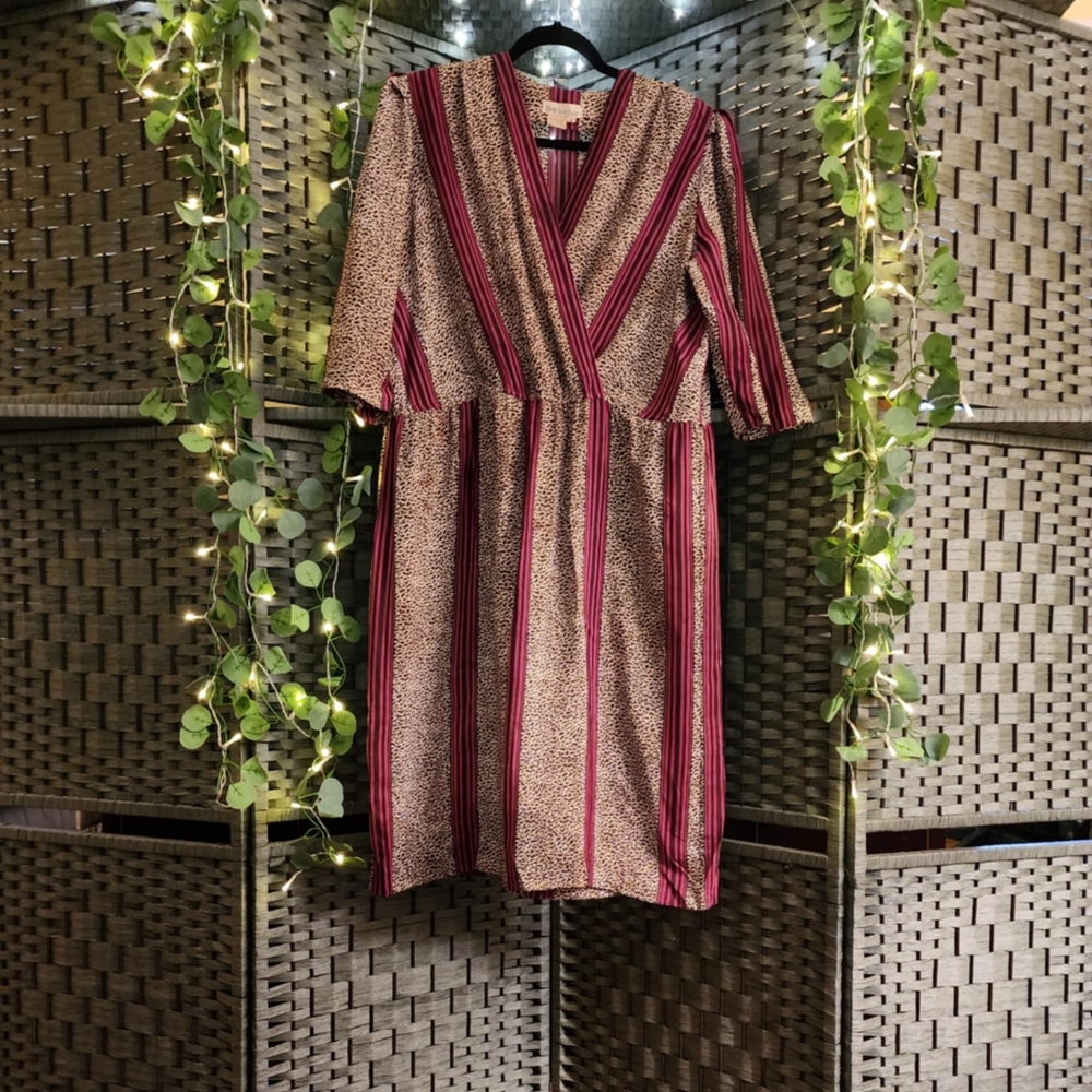 VTG 80's B Fletcher dress size 16